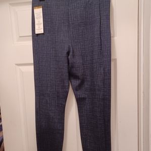 Liverpool. Carolyn Classic Printed Legging. Navy, size 10